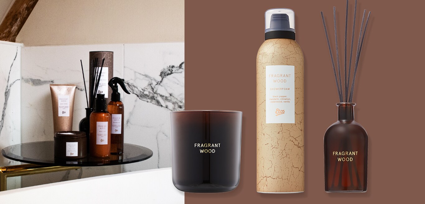 Fragrant Wood Etos home &amp; body lijn